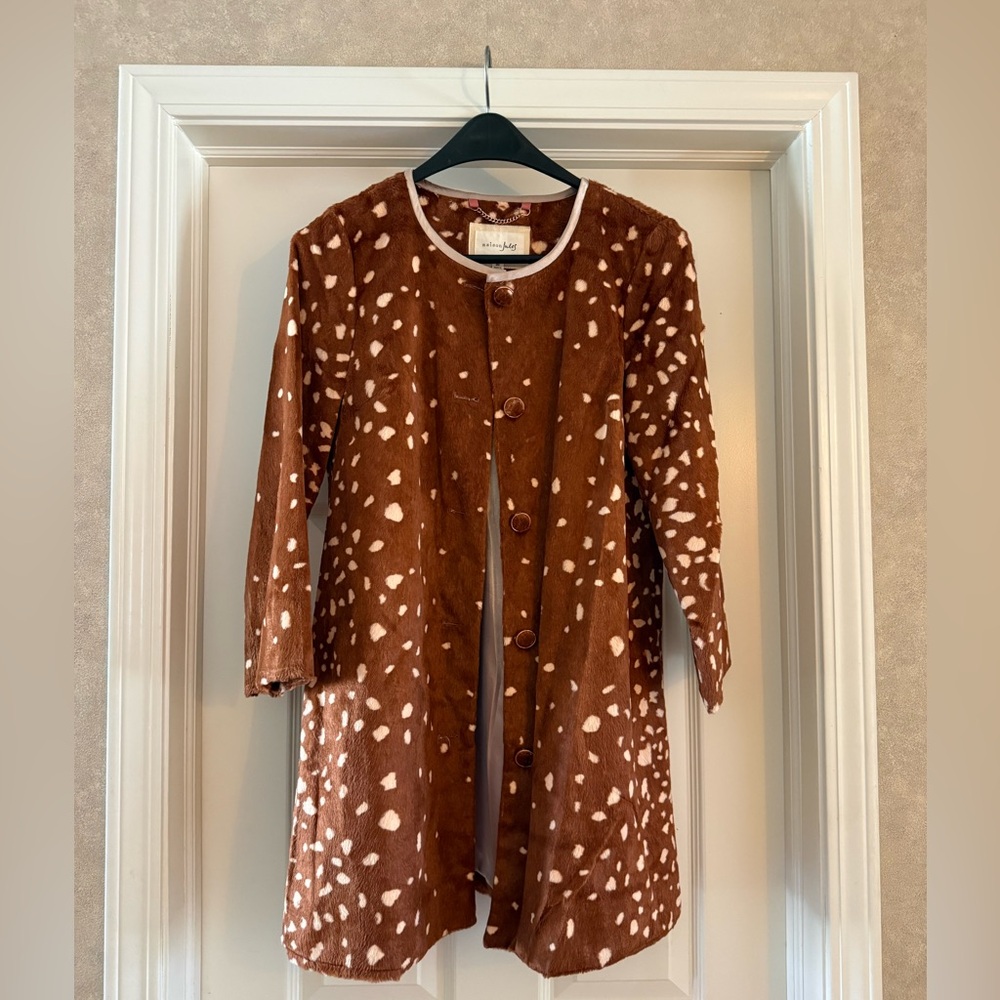 maison jules Faux Fur Deer Print - Size M